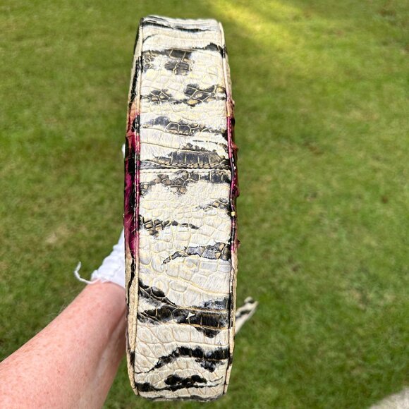 Brahmin Shayna Starlit Ombre Melbourne Croc Embossed Crossbody  NWT - Picture 6 of 16